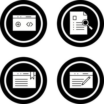 clean code and case study Icon vector