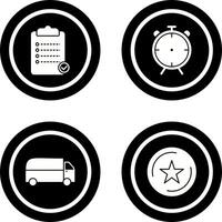 checklist and limited offer Icon vector