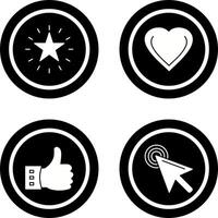 star and favourite Icon vector