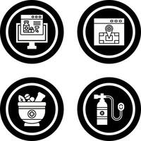 Online store and Locatation Icon vector