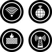 Signal on User and global Signals Icon vector