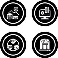 Money Loss and Online Payment Icon vector