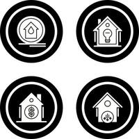 Fire Alarm and Home Automation Icon vector