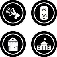 Announcing and Speaker Icon vector