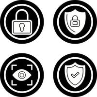 Lock and Privacy Icon vector