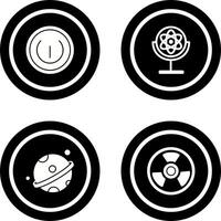 Gyroscope and Power Icon vector