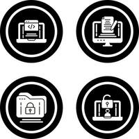 Coding and Note Icon vector