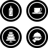 Sauce and Tea Icon vector