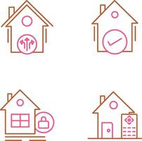 Vent and Houses Icon vector