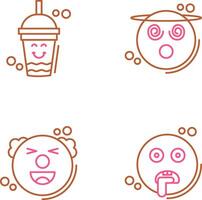 Drink and Dizzy Icon vector