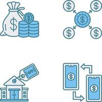 Saving and Distribution Icon vector