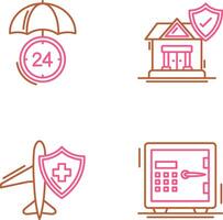 Protection and House Icon vector