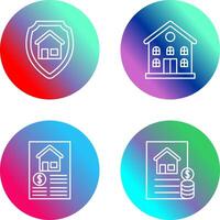 Protection and Property Icon vector