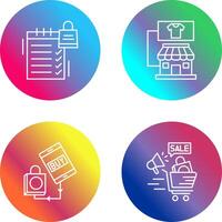 Shopping and Store Icon vector