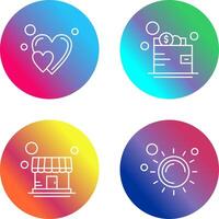 Heart and Wallet Icon vector