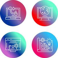 Incubator and Inovation Icon vector