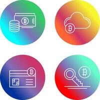 Money and Cloud Icon vector
