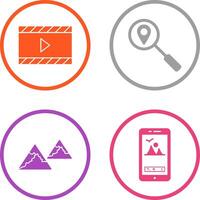 animation and tracking services Icon vector