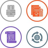 Payment and Protection Icon vector