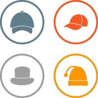 Cap and Hat Icon vector