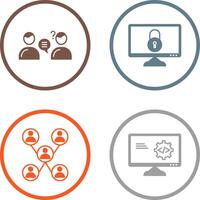 Consulting Services and Confidentiality Icon vector