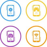 Block and Game Icon vector