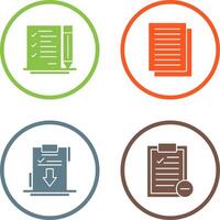 Agreement and Document Icon vector