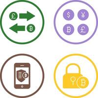 Exchange and Currency Icon vector