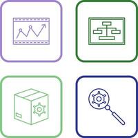 SEO and Seo Structure Icon vector