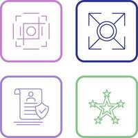 crop and expand Icon vector