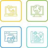 Incubator and Inovation Icon vector