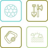 Soccer and Tools Icon vector