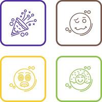 Drunk and Poppers Icon vector