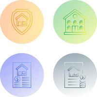 Protection and Property Icon vector