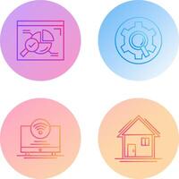 Magnet and Solution Icon vector