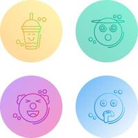 Drink and Dizzy Icon vector