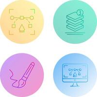 and layer Icon vector