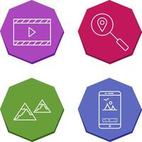 animation and tracking services Icon vector