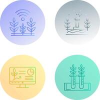 Wheat and Sprinkler Icon vector