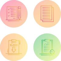 Agreement and Document Icon vector