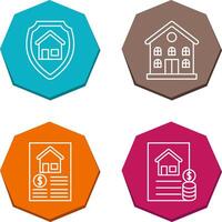 Protection and Property Icon vector