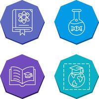 Science and Dna Icon vector