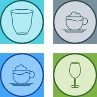 espresso And Mocha Icon vector