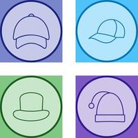 Cap and Hat Icon vector