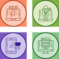 Purchase and Sale Icon vector