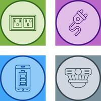 Socket and Plug Icon vector