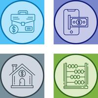 Suitcase and Smartphone Icon vector