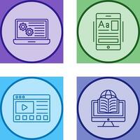 Workshop and Education App Icon vector