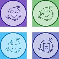 Starstruck and Flirty Icon vector