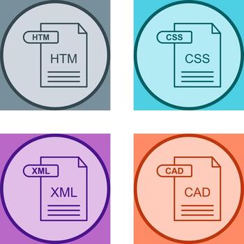 htm y css icono vector